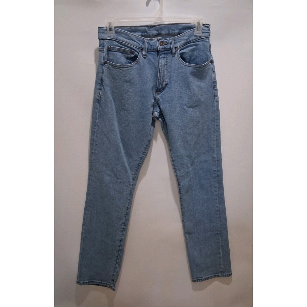 Brooks Brothers 1818 Jeans 32x32 Straight Fit Stretch Light Wash Denim Size 14